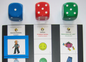 Spiel mit Karte 7.5, Thema Gefühle, (c) Cornelsen Spiel mit Karte 7.5, Thema Gefühle, (c) Cornelsen