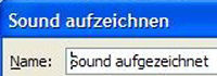 Audio-file aufnehmen Audio-file aufnehmen