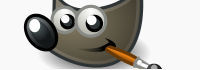 Logo von GIMP; Ausschnitt aus der Website