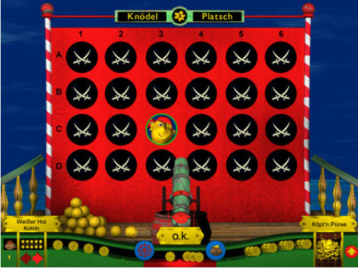 Screenshot aus dem Spiel: Richtig konzentrieren - Das Gold von Pottsland;  Spielend lernen Verlag
