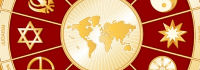 Symbole Weltreligion; Quelle: © Casejustin | Dreamstime.com