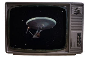 Ausschnitt aus einem YouTube-Video zur Kultserie "Raumschiff Enterprise"