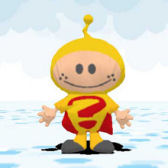 Plopp-Figur als Comic