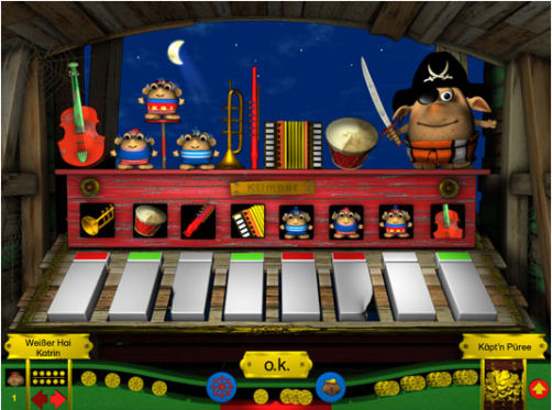Screenshot aus dem Spiel: Richtig konzentrieren - Das Gold von Pottsland; © Spielend lernen Verlag Screenshot aus dem Spiel: Richtig konzentrieren - Das Gold von Pottsland; © Spielend lernen Verlag