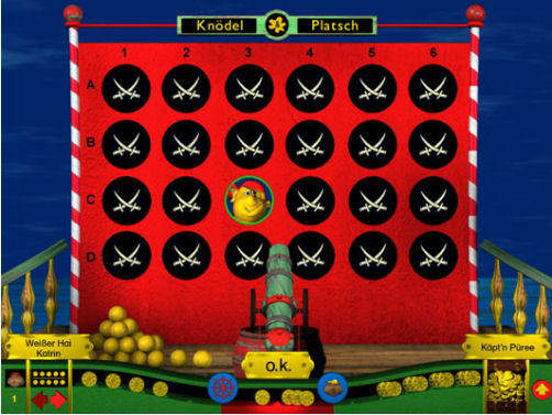 Screenshot aus dem Spiel: Richtig konzentrieren - Das Gold von Pottsland; © Spielend lernen Verlag Screenshot aus dem Spiel: Richtig konzentrieren - Das Gold von Pottsland; © Spielend lernen Verlag