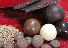 Schokolade in verschiedenen Variationen;  Cornelia Ptach / Schulen ans Netz e. V. (BIBER)